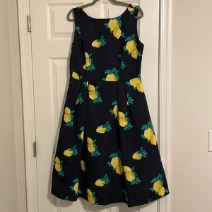 Eva Mendes NY&Co Lemon Print Dress